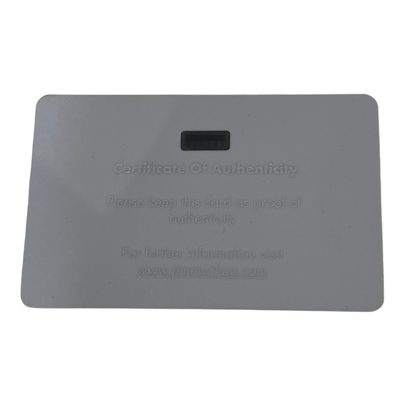 Jimmy Choo Rebel Mini Glitter Silver Leather Cross Body Bag Gold Snap $1,005 - Picture 11 of 11